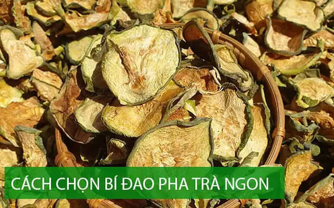 bí đao sấy khô