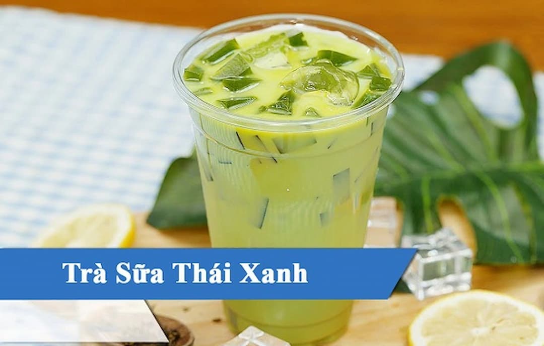 Cách nấu trà sữa thái xanh ngon như ở tiệm - Tham khảo ngay