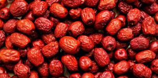 Trà táo đỏ: Công dụng với sức khoẻ và cách pha ngon Quả táo đỏ hay còn có tên gọi là táo tàu