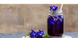 Cách pha trà hoa đậu biếc giảm cân hiệu quả và nhanh chóng Trà hoa đậu biếc giảm cân